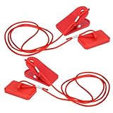 LUCKDANO Treadmill Magnet Safety Key, Treadmill -Schlüsselersatz durch 2PCS -ABS und Magnet Proform Laufband Taste für Laufmaschine