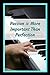 Produktbild Passion Is More Important Than Perfection: Piano zThemed Novelty Lined Notebook / Journal To Write In Perfect Gift Item (6 x 9 inches)