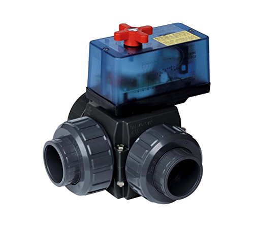 Preisvergleich Produktbild Elektr. Dreiwegekugelhahn d=50mm Solar mit elektrischem Stellmotor E0510, 230V