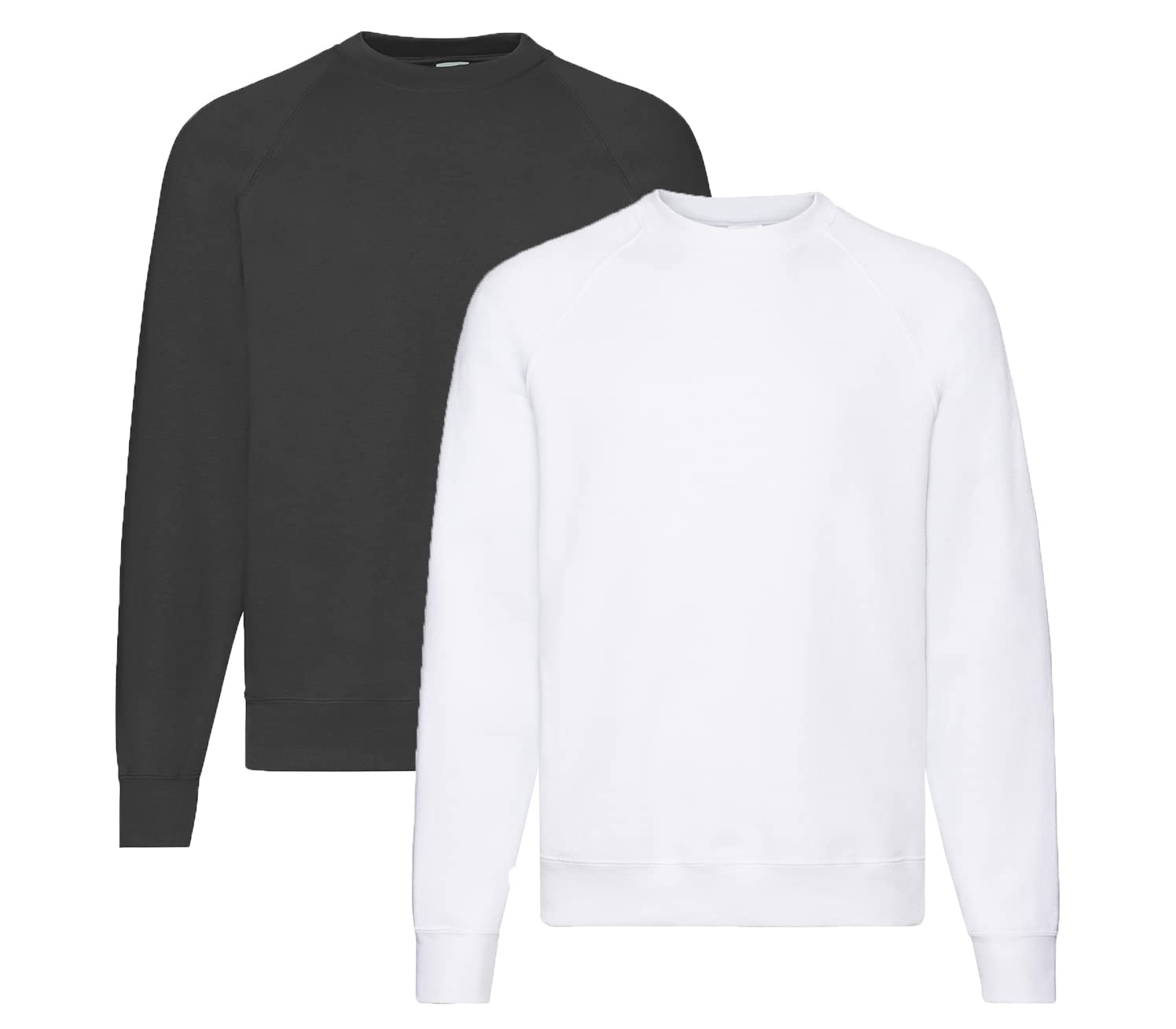 Fruit of the Loom Men's Raglan Sweat Sweatshirt, 3XL