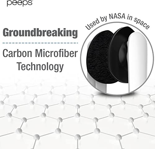 image for CarbonKlean Peeps Eyeglass Lens Cleaner - Efficient and Durable Carbon