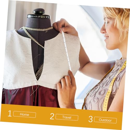 Cinta métrica mini de cuero Lurrose resistente miniatura 5