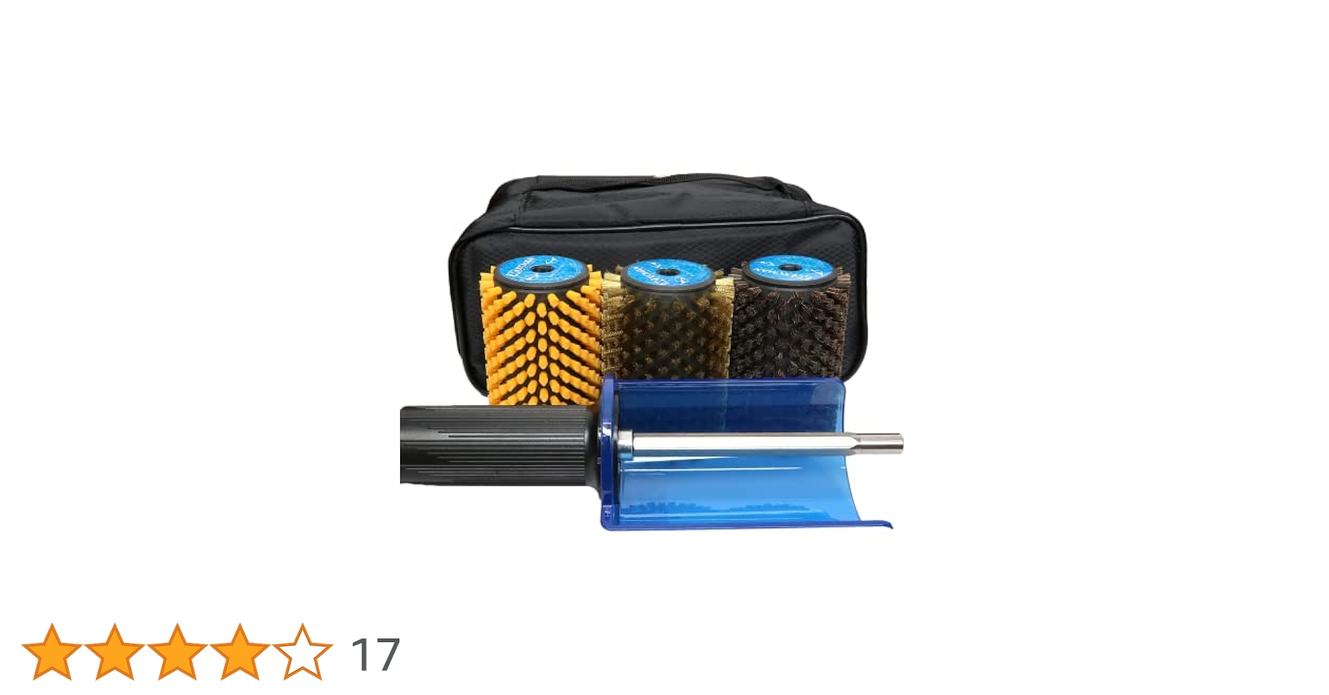 HOLMENKOL スキー用ブラシセット Amazon | スノーボード スキー ワックス掛けブラシ 回転ブラシ