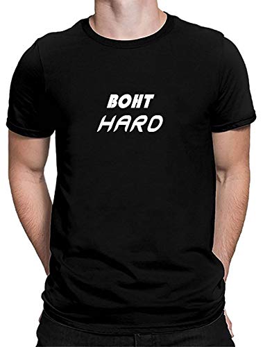 Bhains Ki AnkhMen Multicolor Printed Bhot Hard Short Sleeve Round Neck T-shirt