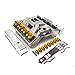 Speedmaster PCE435.1005 Fits Chevy SBC 350 Straight Plug Solid FT Cylinder Head Top End Engine Combo Kit