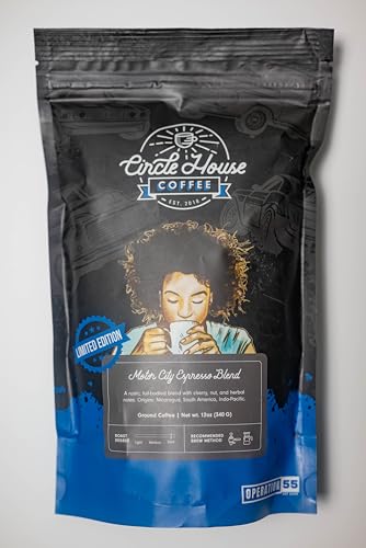 Circle House Coffee Motor City Blend Café Molido Tostado Oscuro miniatura 1