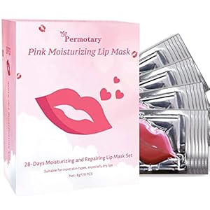 Permotary 30 Pieces Pink Gel Collag...