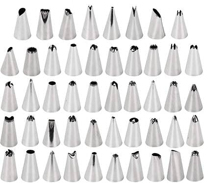 Icing and Piping tip for Birthday Cake Design Pack of 4