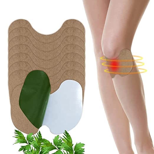 R A Products Herbal Knee Plaster Sticker Pain Relief And Inflammation Patches Joint Knee Relief Patches Kit Natural Wormwood Extract Sticker Knee Pain Relief Patches For Men Women Pack Of (10) 3 41LplOrdhOL