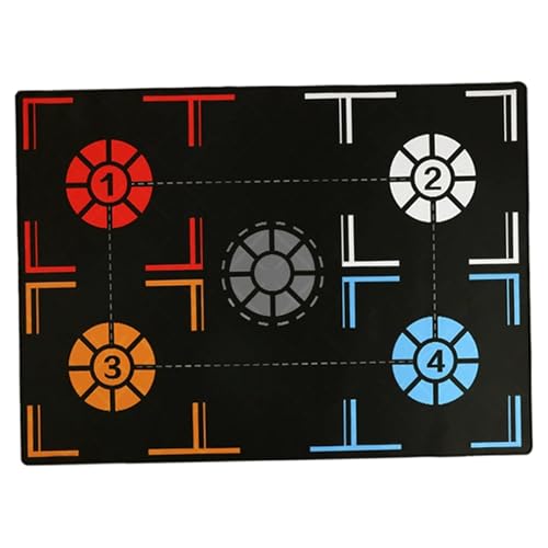 Tapis de basket-ball silencieux pour corriger son jeu de jambes et s'exercer à la maison