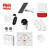 🎥 SURVEILLANCE VIDÉO INTÉRIEURE ET EXTÉRIEURE Une caméra intérieure HD et deux caméras extérieures vous permettent de surveiller votre domicile en temps réel, de jour comme de nuit.