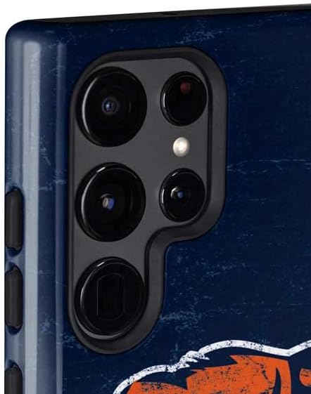 Skinit Pro Phone Case Compatible with Galaxy S22 Ultra - Officially Licensed NFL Chicago Bears - Alternate Distressed Design