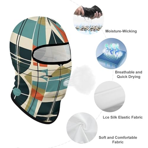 Balaclava para hombre, máscara para esquí y ciclismo, cubreboca moderno de invierno para uso multifuncional miniatura 3