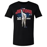 500 LEVEL Jo Adell Los Angeles A It's Jo-Time Men's Cotton T-Shirt (Black, S)