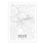 Petra Pan® Sarajevo Poster DIN A3 (29,7×42 cm) · 