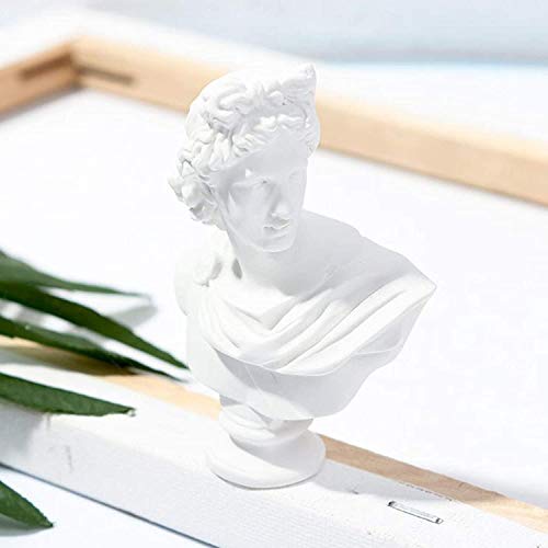 Figura decorativa mitología griega en resina Apollo miniatura 4