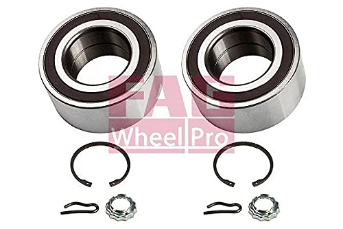 FAG Juego de cojinete de rueda 713 8036 10 Eje delantero 44mm Diámetro exterior: 82,5mm contiene dos juegos de cojinetes de rueda Compatible con CITROËN Jumpy I MPV U6U, FIAT Scudo Familiar 220