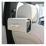 Car Tissue Holder, Ompellus Premium PU Leather Tissue Box Holder for Car Seat Back, Extra Large Tissue Box Cover Rectangle Fits for Regular Size Tissues (Beige)
