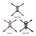 Produktbild JIJIONG Für Transtec Laser HD 224 mm FPV Racing Drone Frame 6 mm Arm 7075 Aluminium Glatte Beschichtung Kohlefaser 4 In 1 Esc 5 Zoll Requisiten