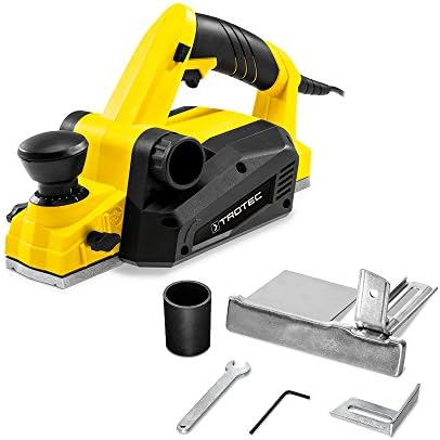 Bild 3 - TROTEC Elektrohobel PPLS 10-750 – 750 W Hobelmaschine, 3 mm Spantiefe, 82 mm Hobelbreite, 13.000 U/min, 3 V-Nuten, Parallel- & Falztiefenanschlag, Hartmetallmesser, automatischer Parkschuh