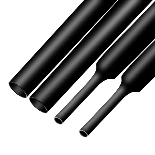 Gaine thermorétractable 3mm de 15,6m avec ciseaux pour isolation électrique - 4
