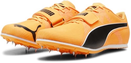PUMA - Mens Evospeed Long Jump 11 Ultraweave Shoes, Color Sun Stream/Sunset Glow/Black, Size: 10 M US2