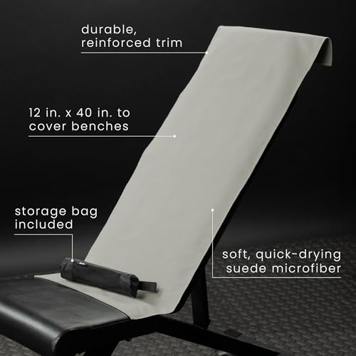 S&T INC. Gym Travel Towel, 3 Pack, Cooling Towels for Camping, Yoga, Home and Gym Bag, 3 Storage Bags Included, 12 Inch x 40 Inch, Microfiber, Grey