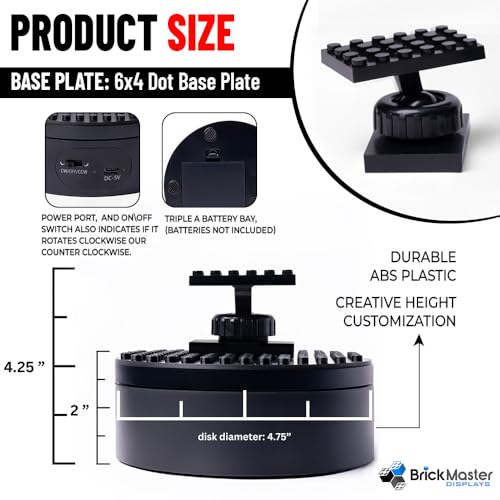 Infinity 360 Motorized Turntable Display Stand – Rotating