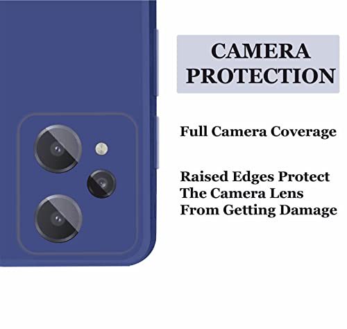 Image of A rtistque Back Cover Case for Realme C31 with Camera Protection | Shockproof TPU | Stylish Protective Design | Slim Fit | Ultra Matte | Realme C31 Back Cover - Blue