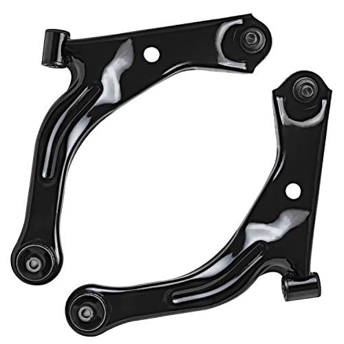Image of Detroit Axle - Front End 8pc Suspension Kit for Ford Escape Mazda Tribute Mercury Mariner 2005-2009, 2 Lower Control Arms w /Ball Joints Inner & Outer 4 Tie Rods 2 Sway Bars Replacement not for Hybrid