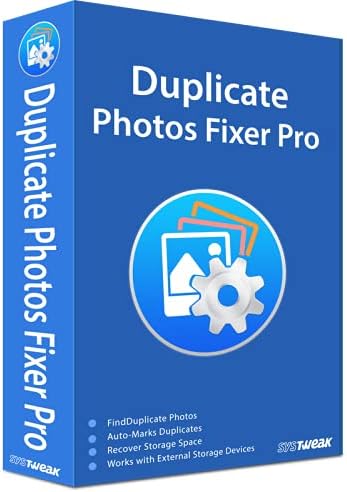 Systweak Duplicate Photos Fixer Pro - Software for Windows - 1 PC, 1 Year | Scan For Exact Copies & Similar Pictures | Free Valuable Storage Space | Latest Version (Email Delivery in 2 hours- No CD)