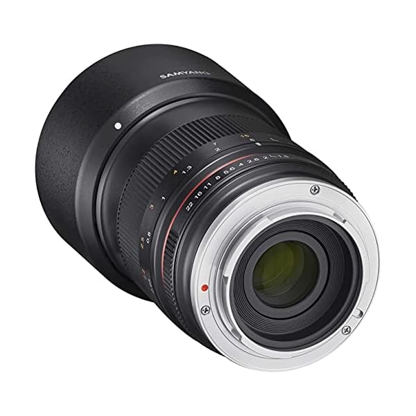 Samyang MF 85mm F1.8 ED UMC CS Sony E – manuelles Objektiv mit 85 mm Festbrennweite für spiegellose APS-C Kameras mit… – Bild 5
