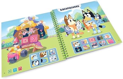 LeapFrog LeapStart Preschool (Level 1) Bluey Fun and Games Activity Book (English Version) - 3