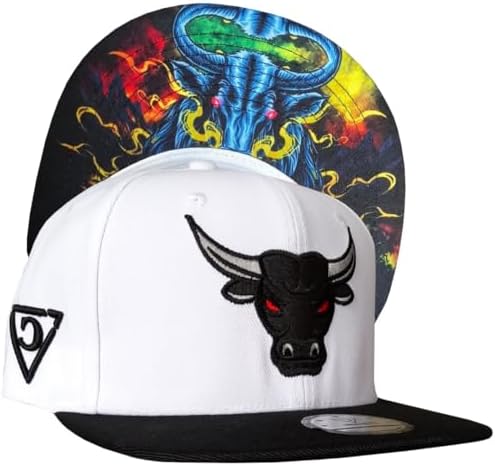 Capiche [99+ Variations] Special Series Snapback Cap - One Size Unisex Men, D-331 - Bull, One size
