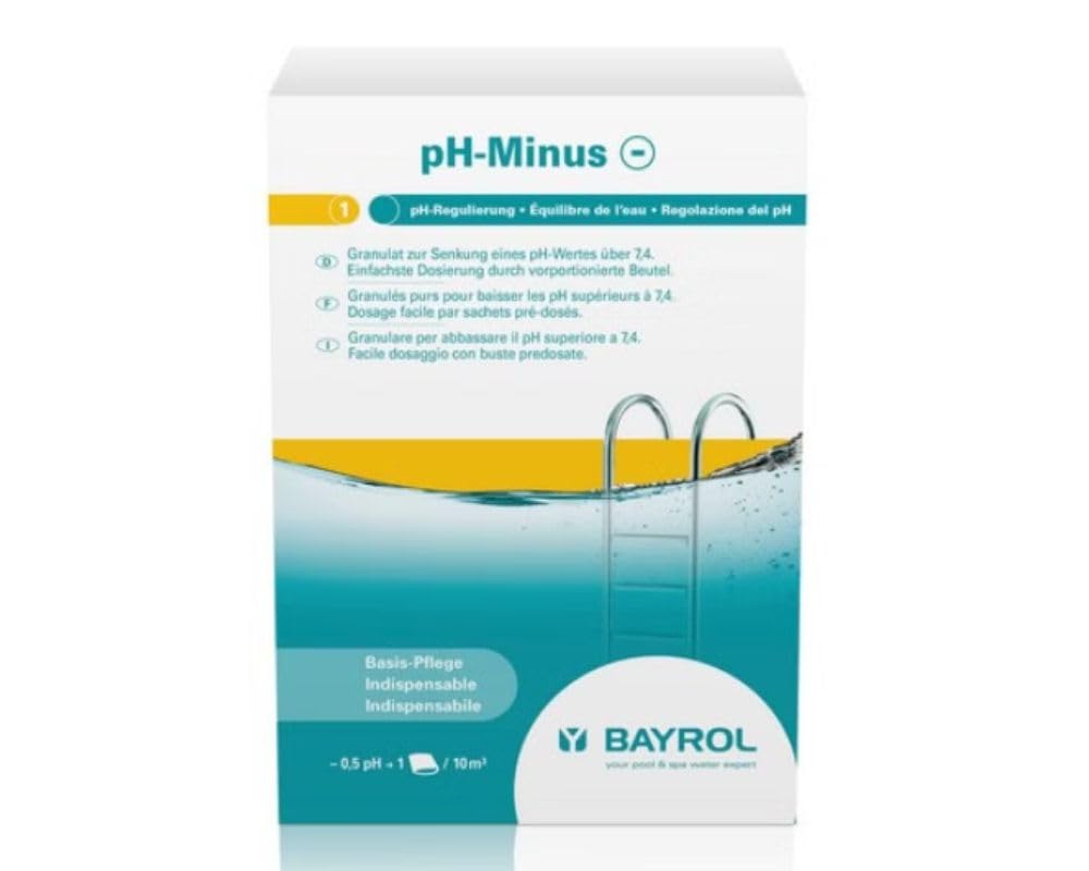 Bayrol Quicktest – pH Moins Granulés pour Jardiniers dans le Jardin dès le Printemps Fonctionne parfaitement Fonctionnal