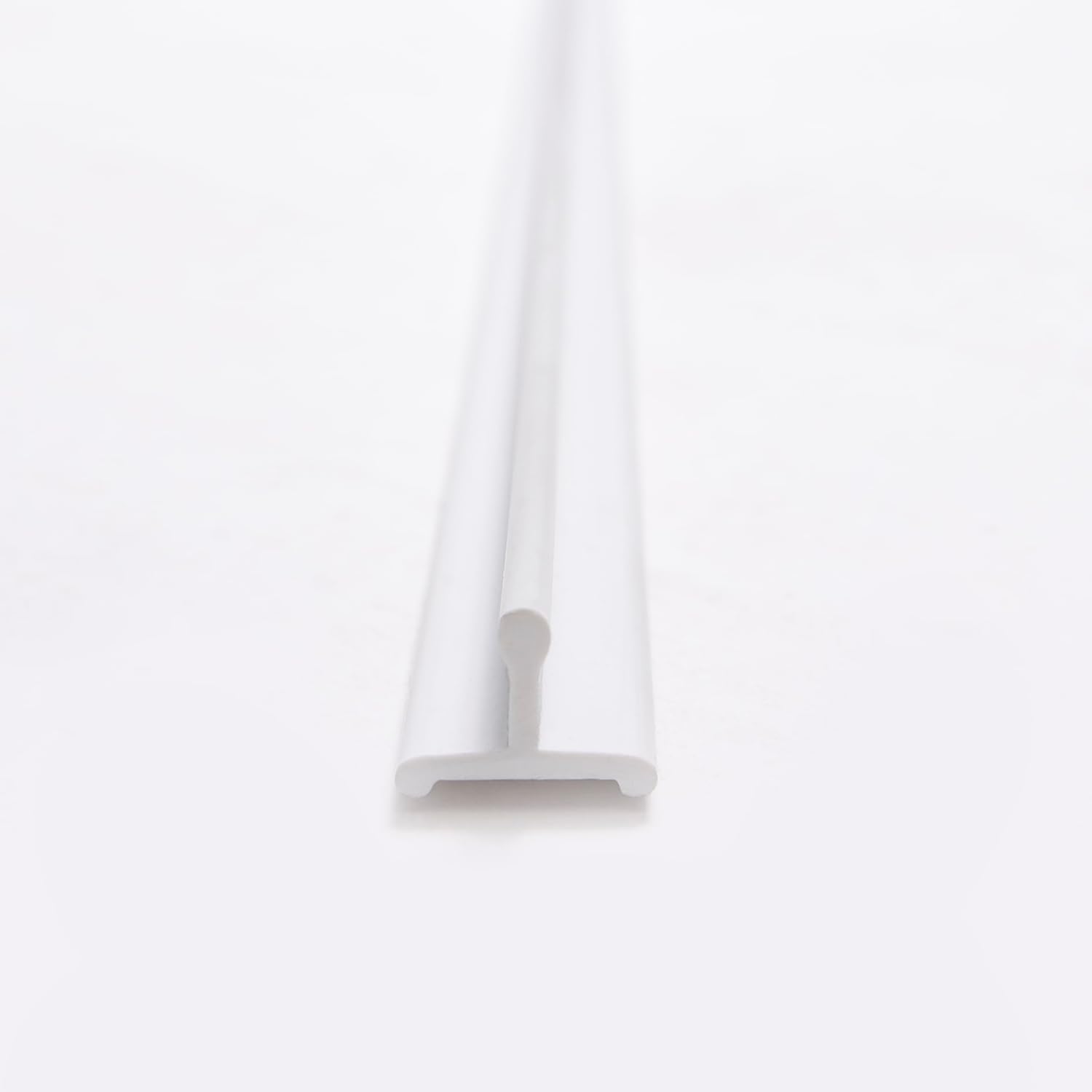 Quality White Vinyl Sliding Door Track – 72", 84", 96" | Bottom Track Replacement for Patio & Screen Doors, Durable Smooth Glide, Flat White Vinyl (72 inch)