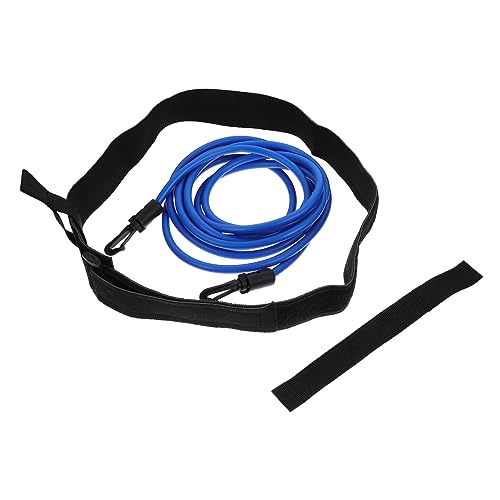 KICHOUSE Swim Resistance Belt 1 Set Training Gears Swim Training Resistance Band Comfortable Belt for Pool Exercises