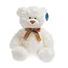 WILDREAM Stuffed Teddy Bear, Plush Teddy Bear, White, 11 Inches