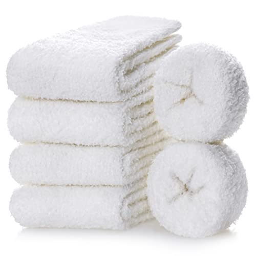Image of FNOVCO Womens Fuzzy Socks Super Soft Fluffy Winter Warm Cozy Home Sleeping Socks