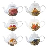 選べる工芸茶 6個入 アソート はくちゃ しろちゃ パイチャ ホワイトティー 中国茶 花茶 白茶 工藝茶 カーネーション ジャスミン 千日紅