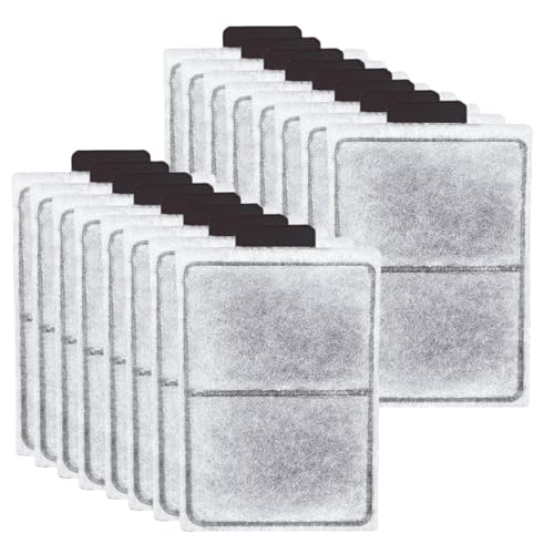 ELCCOTYA 16 Pack PF-L Fish Tank Filter Cartridges Aquarium Filter Cartridges Replacement Compatible with Top Fin Silenstream PF20 PF30 PF40 and PF75 Power Filters