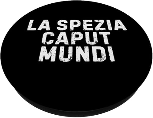 Miniatura 2 de La Spezia Caput Mundi Città Simpatica Uomo Donna Bambino PopSockets Adhesive PopGrip