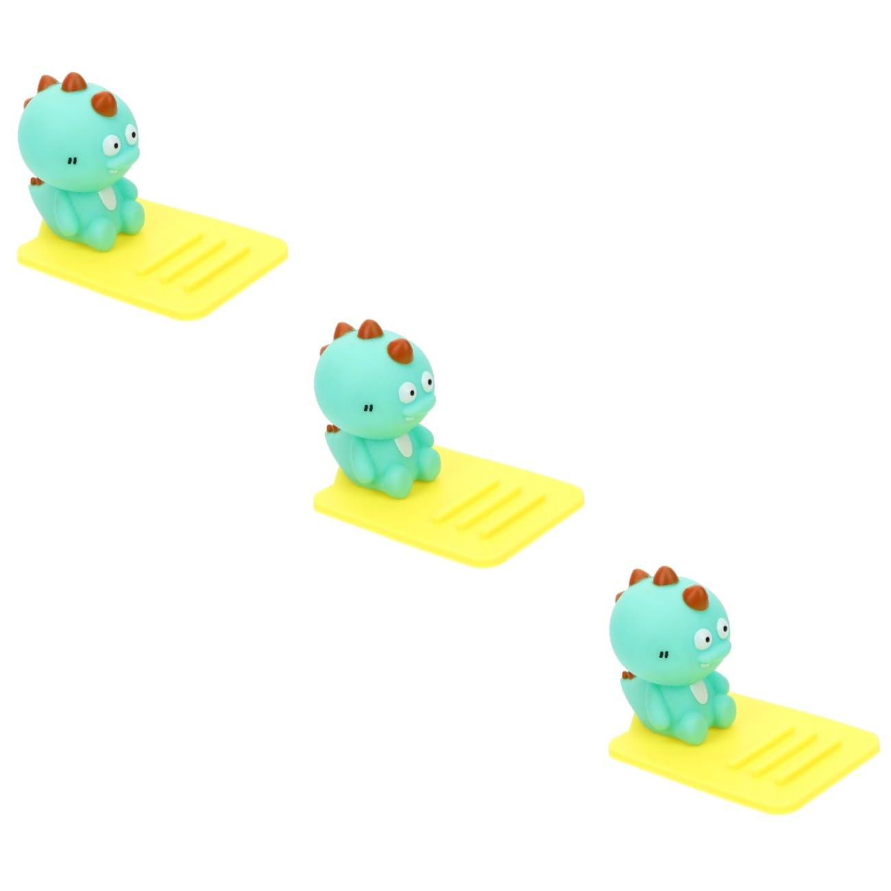 HOMSFOU 6pezzi Supporto Per Smartphone Cartoon Animali Supporto Regolabile Per Telefono Stile Adorabile Per Scrivania Da Dinosauri Per Videochiamate e Visione Di Film