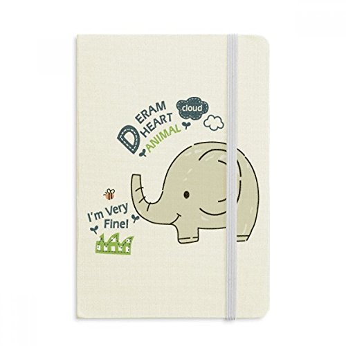 Cahier A5 éléphant souple : fini les couvertures rigides encombrantes avec ce tissu 144x210