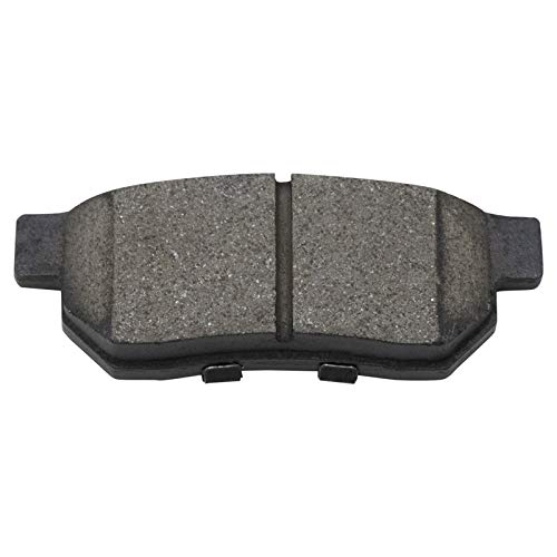 Image of TRQ Brake Pad & Rotor Kit Performance Ceramic Compatible with 1992-1994 Honda Civic