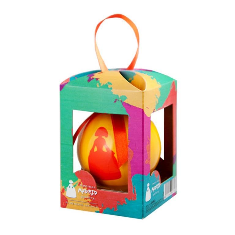 DRW Set 12 palline di Natale di Meninas di Colori Ø 7,5 cm
