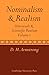 Nominalism and Realism: Universals and Scientific Realism (Universals & Scientific Realism)