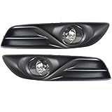 LABLT Driving Fog Lights + Switch + Wiring Kit Replacement for 2013 2014 2015 Nissan Sentra