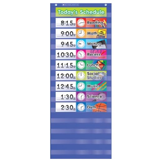Daily Schedule Pocket Chart (Teacher's Friend)