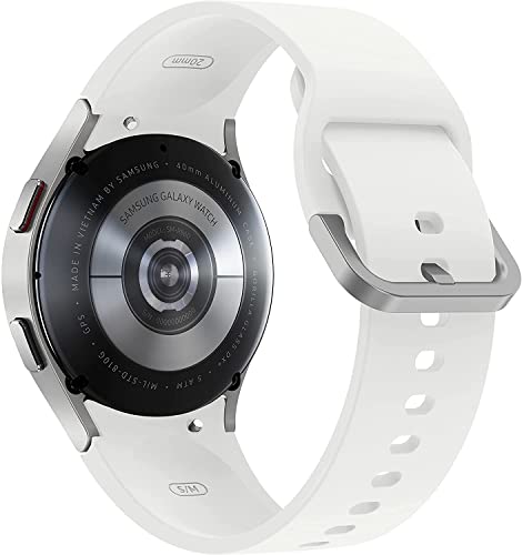 SAMSUNG-Galaxy-Watch-4-40mm-R860-Smartwatch-GPS-Bluetooth-WiFi-International-Version-Silver